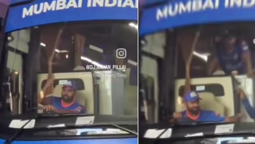 Rohit Sharma: रोहित शर्मा के बस चलाने का वीडियो हुआ वायरल, ड्राइवर से बोले हट जा आज बस तेरा भाई चलाएगा”.