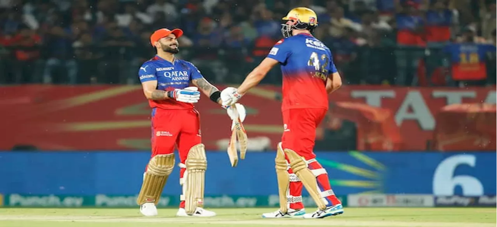 CSK vs RCB: प्ले ऑफ की जंग! बेंगलुरु ने चेन्नई को दिया 219 रनों का लक्ष्य