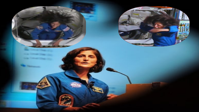 Sunita Williams dance as soon as she entered the space station