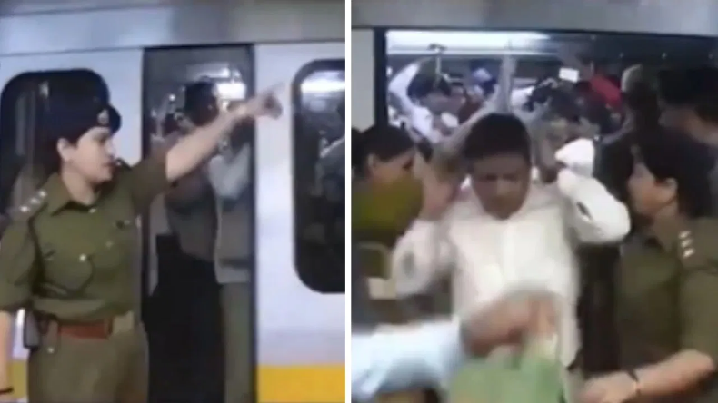 Delhi Metro Viral Video