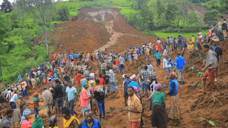 दक्षिणी इथियोपिया में भूस्खलन से तबाही, मरने वालों की संख्या बढ़कर अब 157; तलाश अभियान जारी..