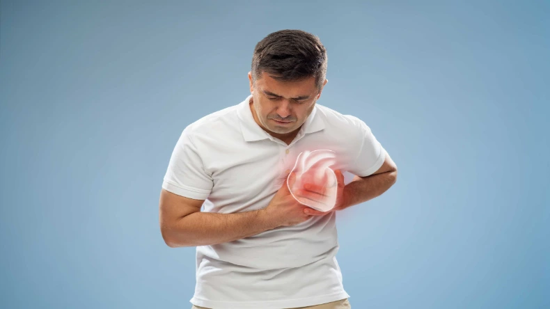 Not only in chest heart attack can cause pain in these body parts