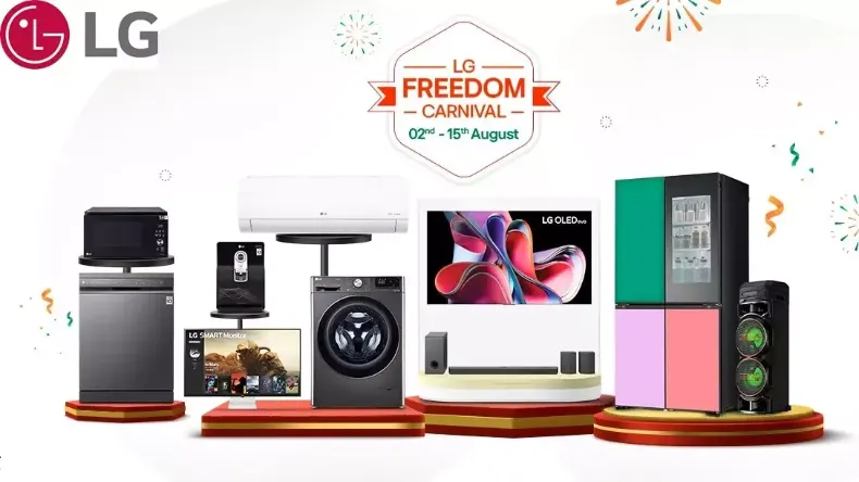 LG Freedom Carnival Sale: इतने कम दाम में मिल रहा इलेक्ट्रॉनिक सामान!