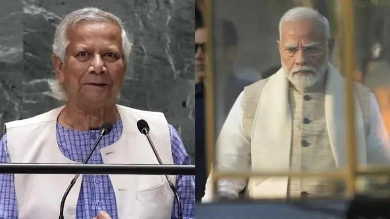 Modi and Mohammad Yunus