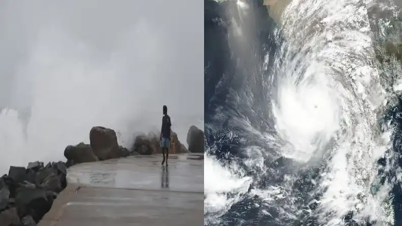 फेंगल तूफान आज दिखाएगा अपना कहर; आंधी-तूफान के साथ होगी बारिश, 90kmph की रफ्तार से चलेगी हवा